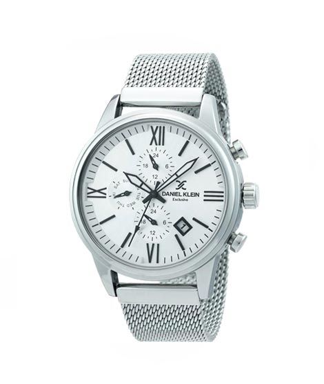 iShopping - Daniel Klein Multifunction Men's Watch Silver (DK112259-1)