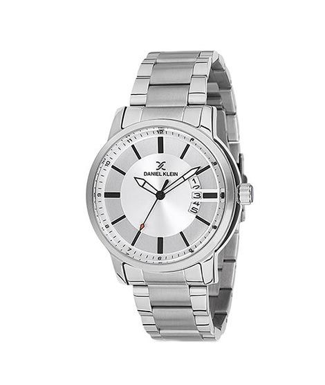 iShopping - Daniel Klein Stainless Steel Men's Watch Silver (DK12108-1)