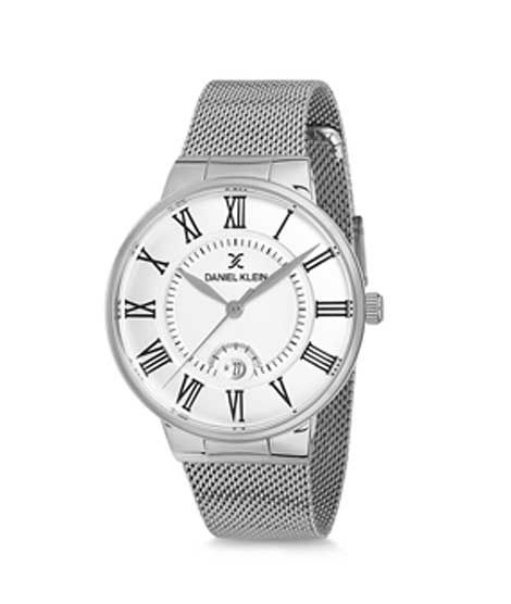 iShopping - Daniel Klein Stainless Steel Watch For Men Silver (DK12112-2)