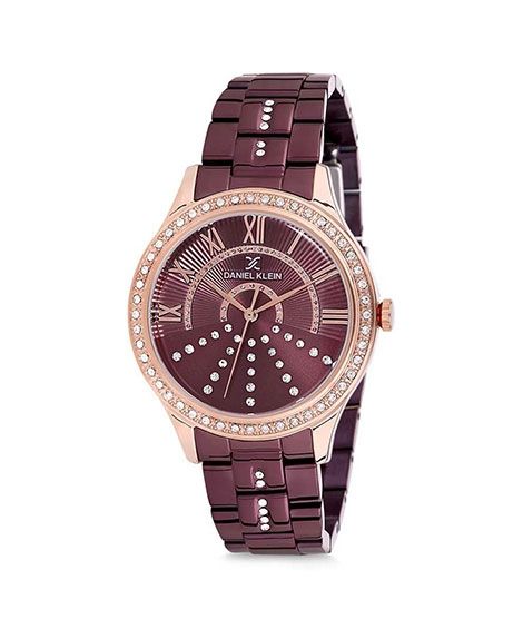 iShopping - Daniel Klein Stainless Steel Women's Watch Brown (DK12095-5)