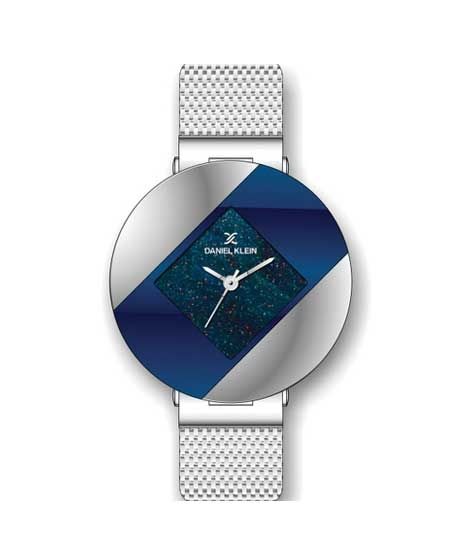 iShopping - Daniel Klein Trendy Watch For Women Silver (DK12077-2)