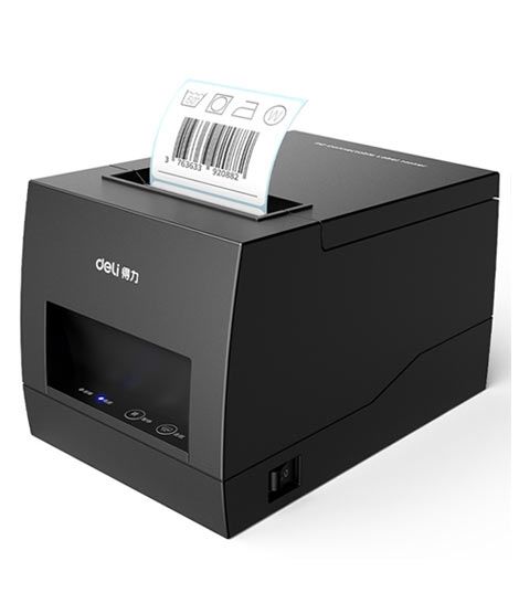 iShopping - Deli Thermal Cashier Receipt Printer Black (E886BW)