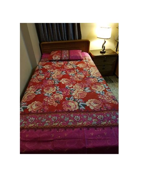 iShopping - Desire Life Pasha Single Cotton Bed Sheet (0012)