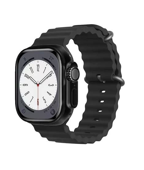 iShopping - W&O X8 Ultra Series 8 Smart Watch Black