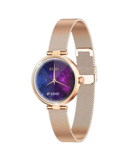 iShopping - Glorimi GL1 Bluetooth Smart Watch For Women Rose Gold