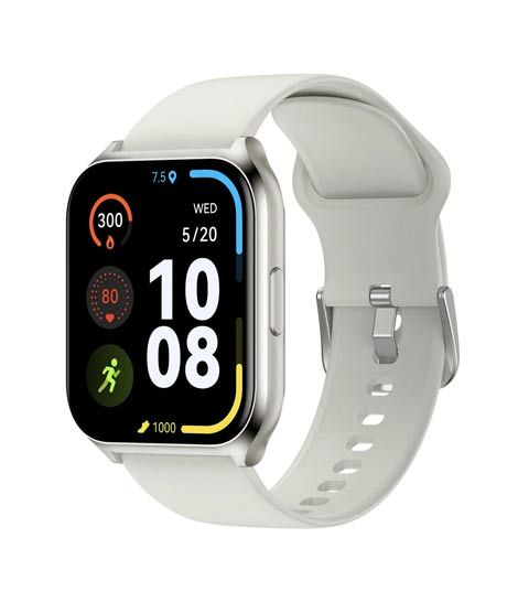 iShopping - Haylou Watch 2 Pro Bluetooth Calling Smart Watch-Silver