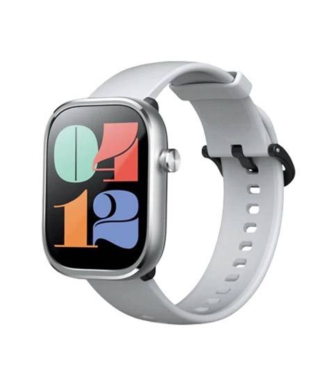 iShopping - Mibro C4 Bluetooth Calling Smart Watch-Silver