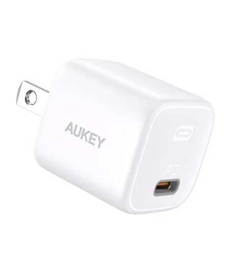 iShopping - Aukey Omnia Mini 20W USB C PD Wall Charger - White (PA-B1)