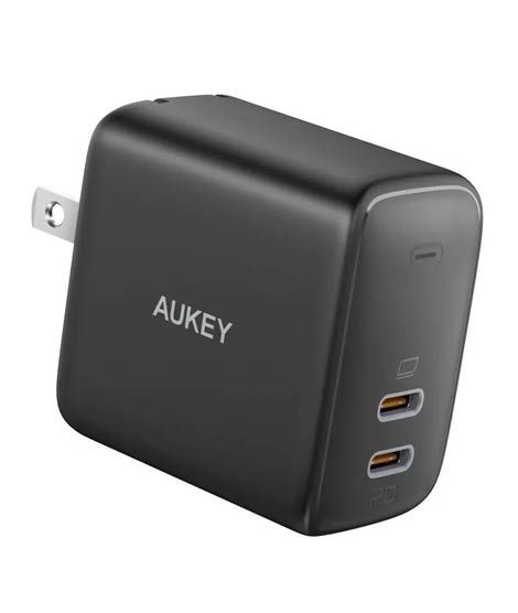 iShopping - Aukey Swift Duo 40W Dual Port PD Wall Charger Black (PA-R2S)