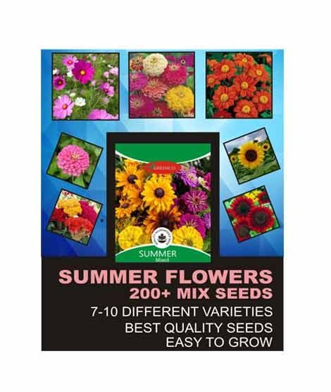 iShopping - Diy Store Summer Season Mix Flower Seeds (0046)