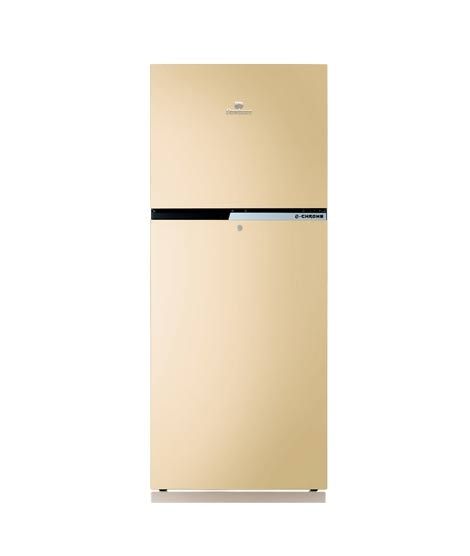 iShopping - Dawlance E Chrome Freezer-On-Top Refrigerator 8 Cu Ft Metallic Gold (9149-WB)