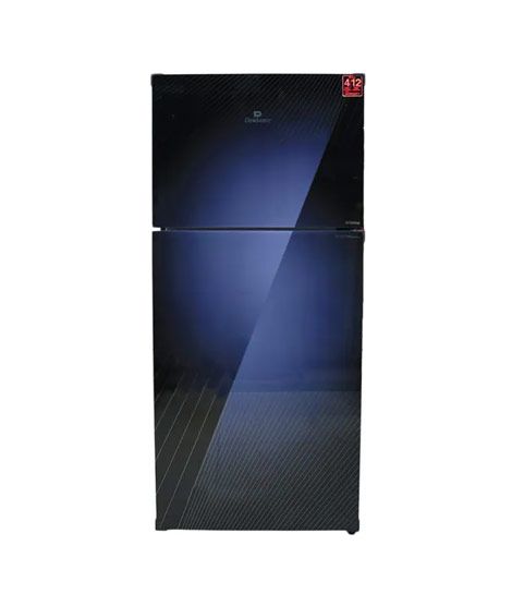 iShopping - Dawlance Avante+ Inverter Freezer-On-Top Refrigerator Glass Door 20 Cu Ft Platinum Silver (91999)