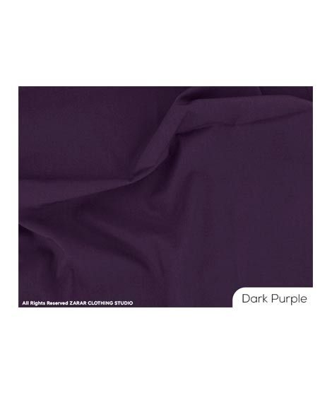 iShopping - Zarar Delight Cotton Unstitched Suit For Men - Dark Purple