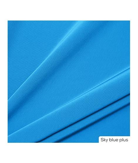 iShopping - Zarar Elite Cotton Unstitched Suit For Men - Sky Blue Plus