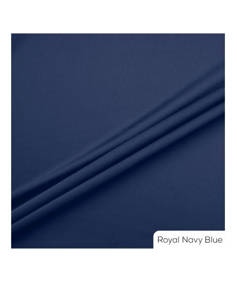 iShopping - Zarar Supreme Cotton Unstitched Suit For Men - Royal Navy Blue