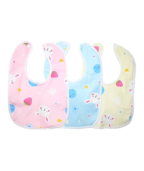 iShopping - Komfy Washable Baby Bibs Pack of 3 (NBA112)