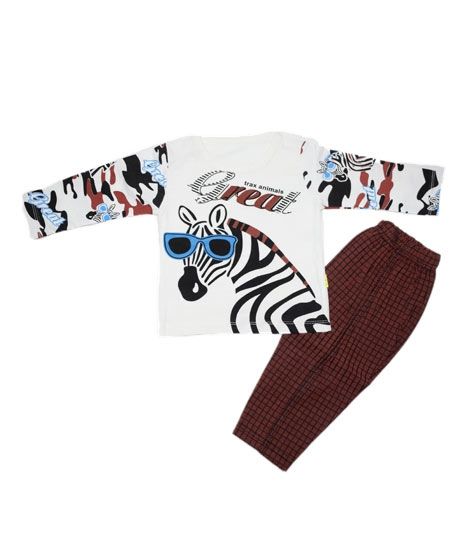 iShopping - Komfy Baba Printed Suit For Kids (NBB110)