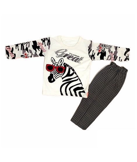 iShopping - Komfy Baba Printed Suit For Kids (NBB111)