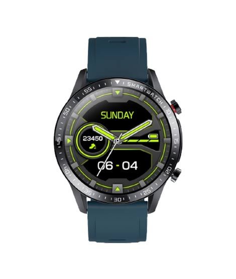 iShopping - Yolo Fortuner Smart Watch Black with Moss Blue