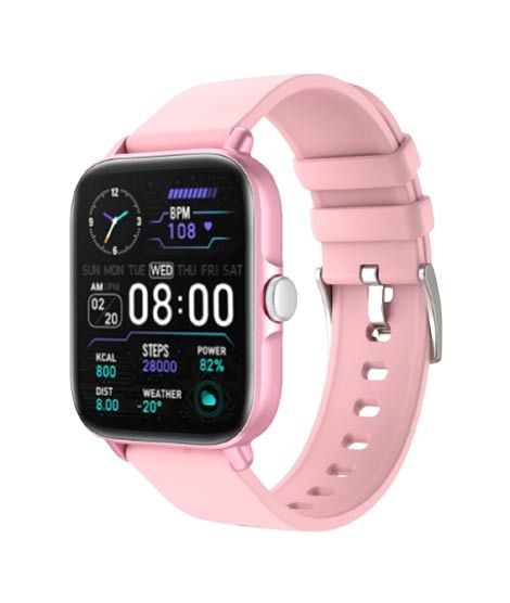 iShopping - Halayolo WatchPro Bluetooth Calling Smart Watch Rose Pink
