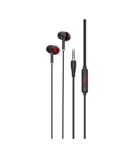 iShopping - Itel Deepest Bass Earphones Black (IEP-24)