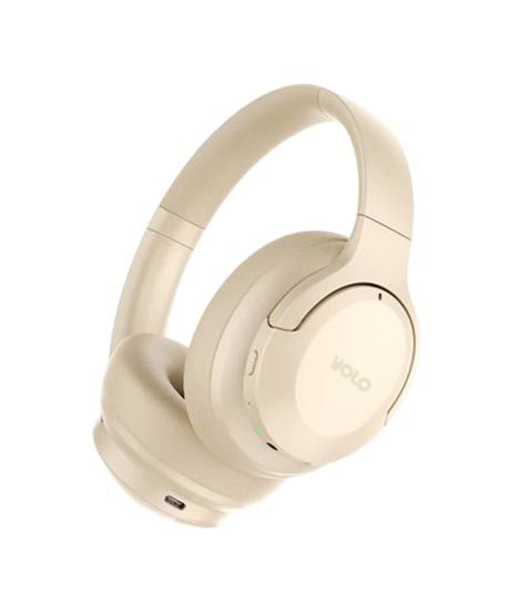 iShopping - Yolo Mercury H2 Wireless Headphone-Beige