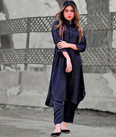 iShopping - Vcare Natural 2 Pieces Casual Suit For Women Black-Small