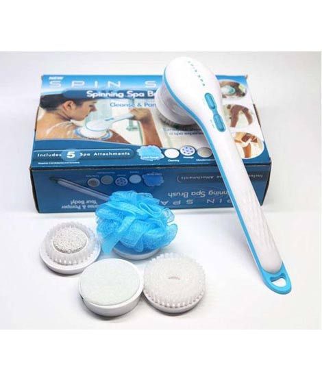 iShopping - ShopEasy 5 in 1 Electric Bath Spin Massage Shower Brush