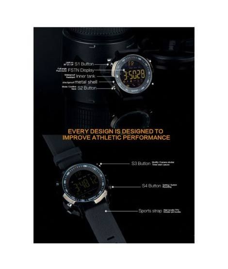 iShopping - ShopEasy Smart Sports Fitness Wristwatch
