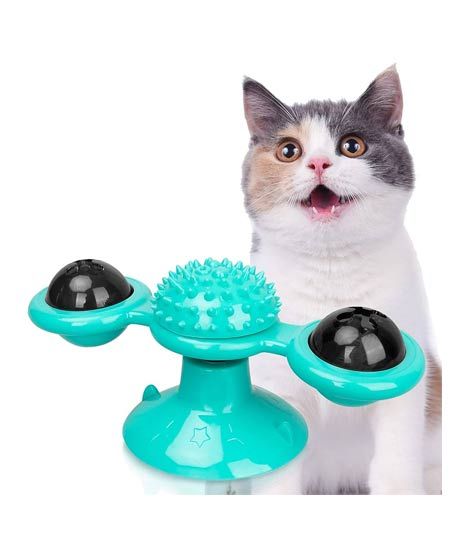 iShopping - ShopEasy 3 In1 Turntable Windmill Cat Toys