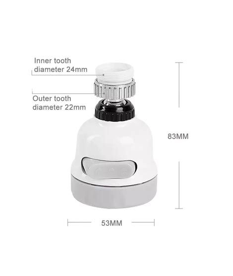 iShopping - ShopEasy 360 Degree Kitchen Rotatable Faucet Sprayer