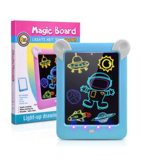 iShopping - ShopEasy 3D Magic Drawing Board With Light For Kids