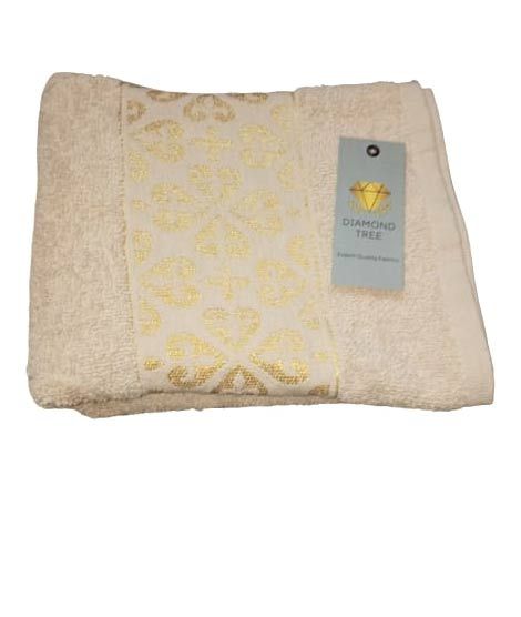 iShopping - Diamond Tree Floral Design Yarm Dyed Hand Towel
