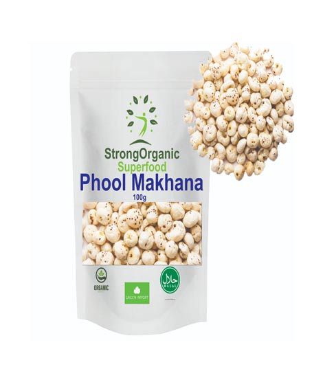 iShopping - Strong Organic Superfood Phool Makhana Fox Nuts - 100gm