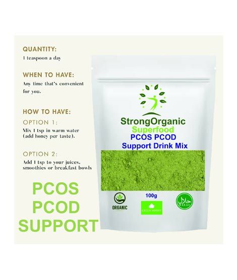 iShopping - Organic Superfoods PCOS PCOD Support Drink Mix - 100gm