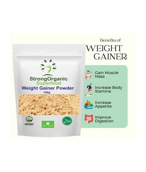 iShopping - Organic Superfoods Weight Gainer Herbal Powder - 100gm