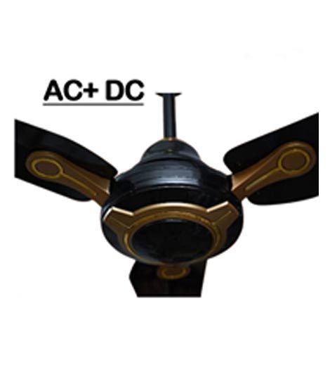 iShopping - Universal AC+DC Magnum Ceiling Fan - Black