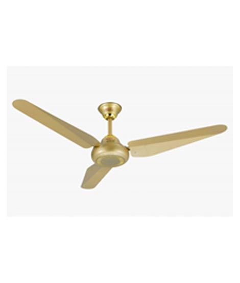 iShopping - Super Indus Sparkle Model Ceiling Fan - Golden