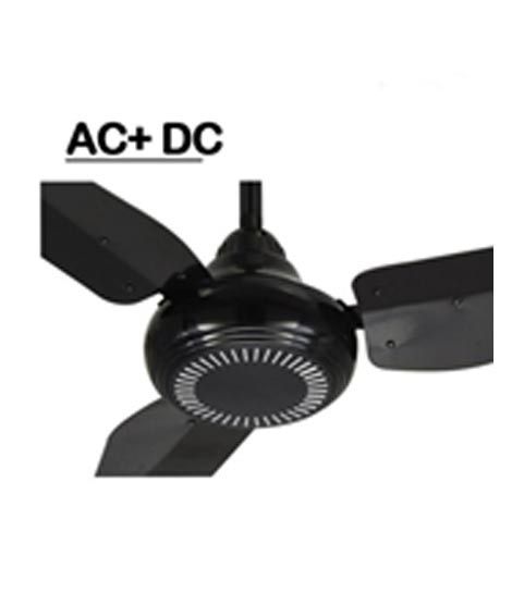 iShopping - Yashica 56" AC+DC Sparkle Ceiling Fan - Black