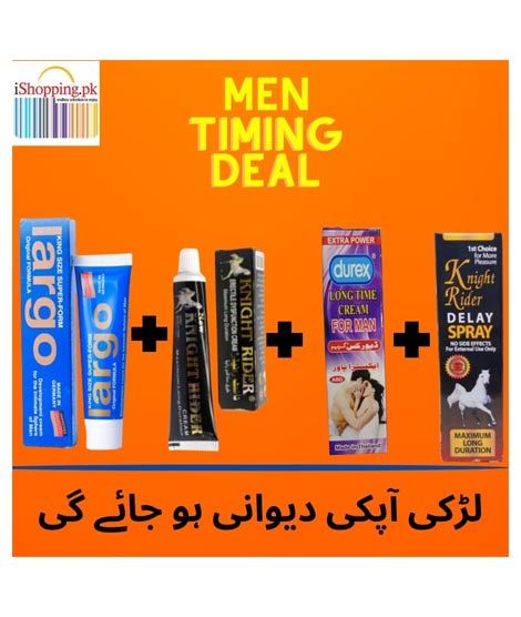iShopping - Health Hub Men Timing Delay Spray Cream Tablet Deal - 15