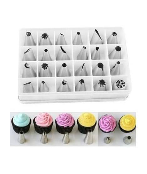 iShopping - Promax Stainless Star Swirl Icing Piping Nozzles
