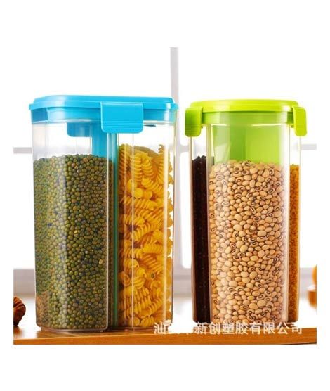 iShopping - Promax 2 Portions Airtight Food Storage Container Jar