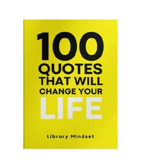 iShopping - 100 Quotes That Will Change Your life Book