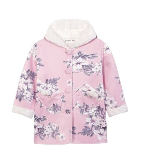 iShopping - HnH Marketing Printed Rexine Leather Jacket For Women Pinky -4 Year
