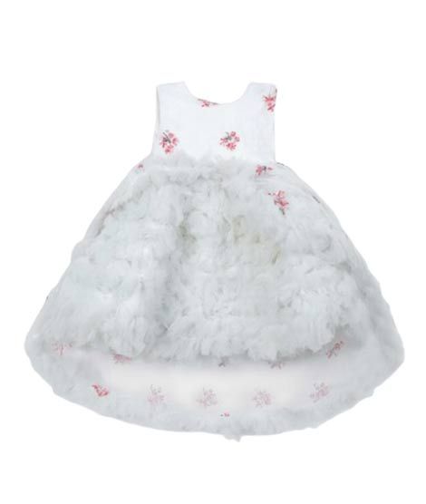iShopping - HnH Marketing Turkish Tail & Frill Fairy Fancy Frock For Women White
