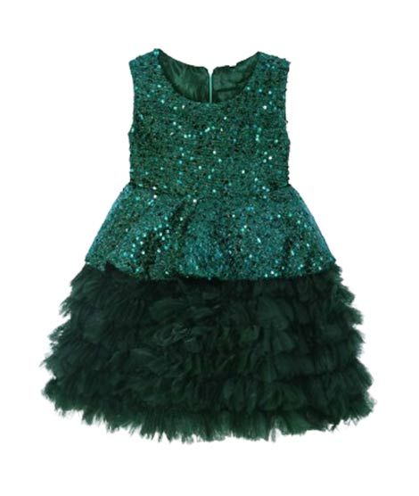 iShopping - HnH Marketing Turkish Frill Fairy Frock For Women Green