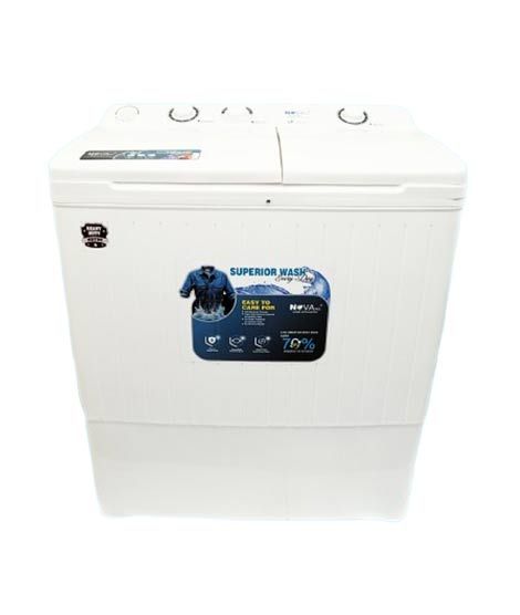 iShopping - Nova Pec Semi-Automatic Twin Tub Washing Machine 10Kg White (NV-1018T)