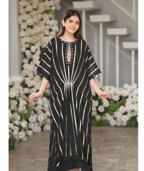 iShopping - Pista Collection Kaftan Inner Trouser-Black