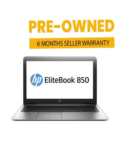 iShopping - Hp EliteBook 850 G3 Core i5 6th Generation 8GB DDR4 256GB SSD 15.6inch Screen Numpad Free Laptop Bag