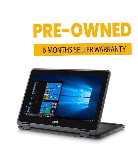 iShopping - Dell Latitude 3189 Intel 4 GB DDR3L Ram 128 GB SSD Intel HD Graphics 505 11.6" Touchscreen 2-in-1 Laptop Windows 10 Pro 64-Bit